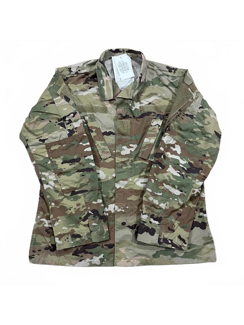 NWT Army Combat Coat Uniform Camo Perimeter Insect Guard Size Medium